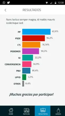 Elecciones 26J android App screenshot 2